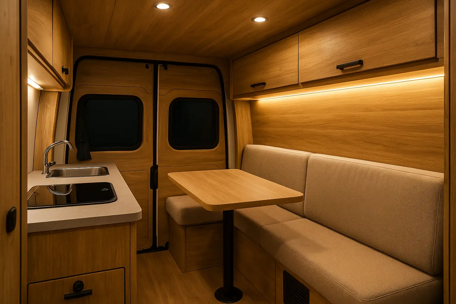 Beleutung im Camper
