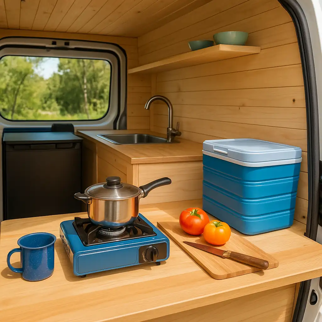 Kochen Gas Camper