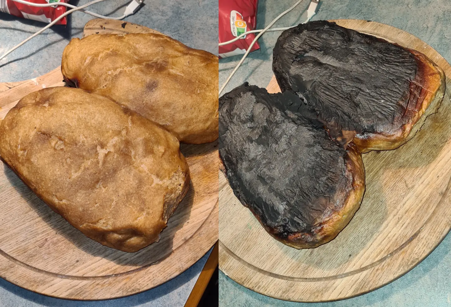 Bort backen versuch 1