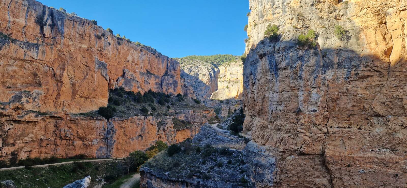 Hoz Seca Schlucht Jaraba Spanien