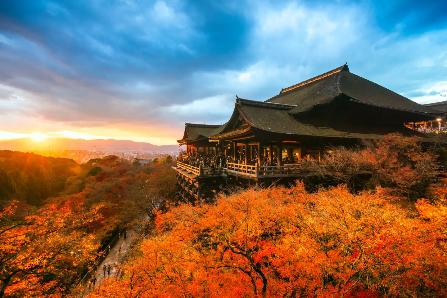Kiyomizu dera Tempel in Kyoto