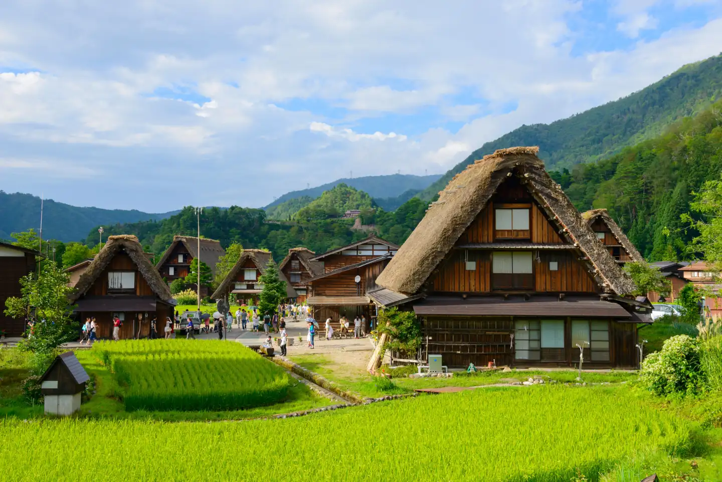 Shirakawago Gassho Zukuri Dorf