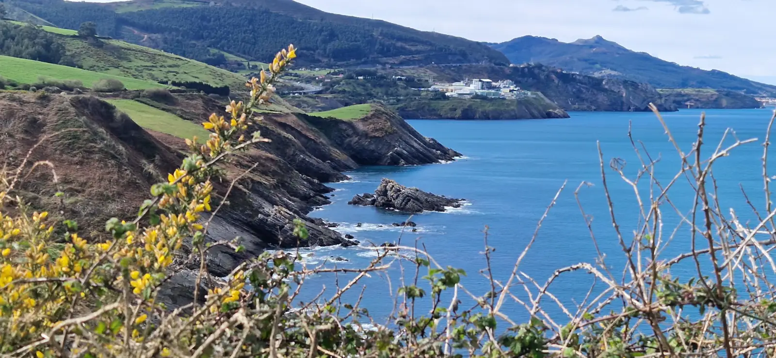 Kueste Cobaron bei Bilbao