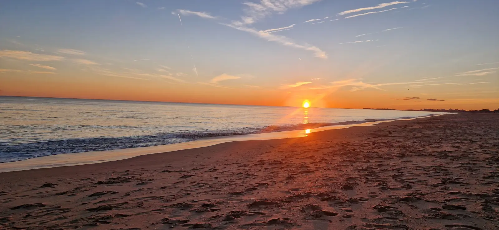 Sonnenuntergang in Playa Taray